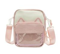 Vobomo Ita Bag Ita Backpack Small Single Shoulder Bag Crossbody Bag Cute Embroidered Cat Handbag and Purse, Pink