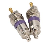 VOBOR 20Pcs Car Air Conditioner Valve Core, Automobile Air Conditioner Valve Stem Core Replacement, Refrigeration Tire Valve Stem Cores Repair Kit for Benz