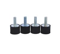 VOBOR 4 Pcs Anti-Vibration Rubber Shock Absorber Damper, Shock Absorber Silentblock, M8 M6 Anti-Vibration Isolator Rubber Vibration Isolation Mounts Shock Absorber for Car Boat(VD30*20 M8*23)