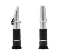 VOBOR Antifreeze Refractometer with ATC, Multi-Function Coolant Tester for Freezing Point & Battery Acid, Essential for Antifreeze Coolant, Windshield Washer Fluid & Battery Testing