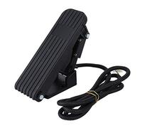 VOBOR Electric Pedal Accelerator - Vehicle Accelerator Throttle Speed Control ABS Black Brake Foot Pedal for E-Bike Go Kart ATVs