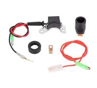 VOBOR Electronic Ignition,High Performance Spark Electronic Ignition Points Conversion Set Kit Fit for LUCAS 25D + DM2