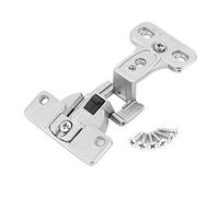 VOBOR Kitchen Units Door Hinges, 270 Degree Zinc Alloy Door Hinge with Nickel-Plated Surface,Wardrobe Door Hinge with 6 Screws