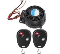 VOBOR Motorbike Alarm, Motorbike Alarm System Easy to Install Ultra-Low Power Consumption, 105-125db Motorcycle Remote Control Alarm Horn Anti Theft Security System