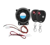 VOBOR Motorcycle Alarm System Immobilizer, 105-125db Low Power Motorcycle Remote Control Alarm Horn Anti Theft Security System with 2 Remote Controls