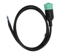 VOBOR OBDII Female Port Cable, TYPE 2 ABS 9Pin Fe-male to Open Cable, Female Extension Connector Diagnostic Connector Tool 1m/3.28ft