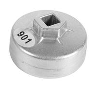 VOBOR Oil Filter Wrench, 65mm 14 Flute Aluminum Alloy Heavy Duty Oil Filter Cap Removal Tool for for