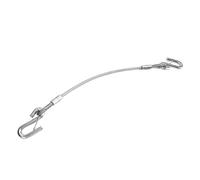 VOBOR Trailer Safety Chain,70cm 28in 3500lbs Towing Wire Ropes for Trailer RV