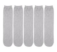 Vobumix Amputee Sock, 5pcs Prosthetic Socks Cotton Protective Stump Socks Breathable High Elastic Below Knee Stump Shrinker