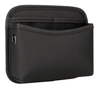 Vobumix Car Seat Side Pocket Organizer Foldable Seat Back Hanging Storage Bag Pu Leather Auto Door Console Mini Storage Bag for Keys, Phone