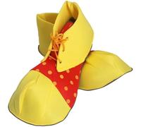Vobumix Clown Shoes, Large Rainbow Clown Shoes, Clown Cosplay Costume Halloween Performance Props Clown Accessory for Unisex Adult