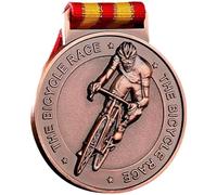 Vobumix Cycling Victory Medal Biking Competition Medal Award Medal for School Tournaments Competitions Sports Party