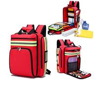 Vobumix Disaster Emergency Backpack Large Capacity Relief Bag Portable Medical Storage Bag First Aid Kit for Camping Equipment