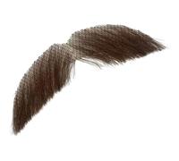 Vobumix Fake Mustache, Realistic Fake Beard, Self Adhesive Fake Mustache, Stick on Mustaches Novelty Beard Fake Moustache for Christmas