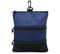 Vobumix Golf Tee Pouch, Golf Ball Bag with Zipper Golf Ball Carrier Portable Golf Pouch for Storing Balls Tees Ball Markers and Small Accessories