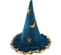 Vobumix Halloween Witch Hat Pointed Wizard Hat Cosplay Party Cap for Halloween Dress Carnivals Festival Masquerade Decoration