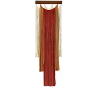 Vobumix Macrame Wall Hanging Tapestry Tassel Macrame Wall Art Background Ornament Retro Woven Tapestry for Living Room, Bedroom