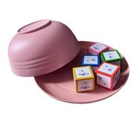 Vobumix Note Dice for Piano Learning, Staff Notation Dice Teaching Aid for Sight-, Education Tool for Students and Teachers
