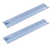 Vobumix Portable A3 Paper Cutter Trimmer 2pcs/set Mini Paper Cutter Scrapbooking Tool with Safeguard for Craft Paper Cardstock