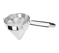 Vobumix Stainless Steel Chinois Strainer, China Cap Strainer Professional Conical Sieve for, Berry, Fruit, Egg, Soup and Other Canning Jam Making