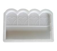 Vobumix Stone Brick Mold, Concrete Slab Mould, Garden Building Accessories for Diy Home Courtyards Patios and Landscaping Projects