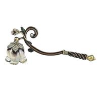 Vobumix Vintage Candle Snuffer with Long Handle Metal Candle Stopper Portable Candle Extinguisher for Putting Out Candle Flame Safely