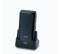 VOCA V340 4G Big Button Flip Mobile Phone for Elderly (Black), Loud Volume, Charging Dock, Easy to Use, Basic Elderly Phone, Senior friendly, SOS Button, FM Radio, Camera, Talking Key, Picture Contact