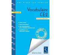 Vocabulaire CE2: Fiches à photocopier