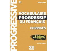 Vocabulaire progressif du français. Niveau débutant - 3ème édition. Corrigés + CD