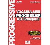 Vocabulaire progressif du français - Niveau intermédiaire (A2/B1) + Audio téléchargeable