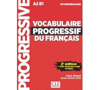 Vocabulaire progressif du francais - Niveau intermediaire (A2/B1) + Audio telechargeable