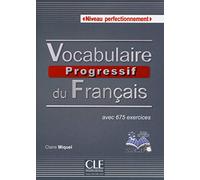 Vocabulaire progressif du francais - Nouvelle edition: Livre + Audio CD C1 (