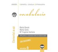 Vocabulario. Nivel elemental A1-A2 (edición 2023) (Anaya ELE EN)