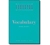 Vocabulary: A Scheme for Teacher Education (Language Teaching: A Scheme for Teacher Education) by McCarthy, Michael published by OUP Oxford (1990)