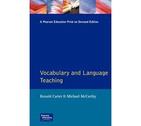 Vocabulary and Language Teaching (Applied Linguistics and Language Study)