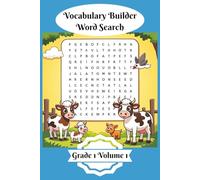 Vocabulary Builder Word Search: Grade 1, Volume 1 | 50 Themed Word Search Puzzles | Boost Vocabulary and Discovery | Solutions Included | Kids Activity (Vocabulary Builder Word Searches)
