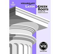 Vocabulary From Latin And Greek Roots: Book 1