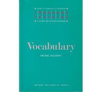 Vocabulary (Language Teaching: A Scheme for Teacher Education)