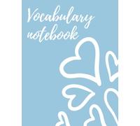 Vocabulary Notebook: 3000 Words | 100 pages | ruled | 3 columns