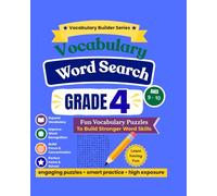 Vocabulary Word Search Grade 4: Fun Vocabulary Builder Puzzles for Kids: Ages 9 -10