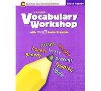 Vocabulary Workshop ©2011 Level Purple (Grade 2) Student Edition