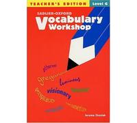 Vocabulary Workshop Level G 12th Grade