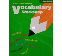 Vocabulary Workshop: Level Green