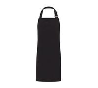 Vocal Chef Professional Cooks Apron, Adjustable Neck Strap & Extra-Long Waist Ties, Black, Water Resistant, Machine Washable, Original, Unisex