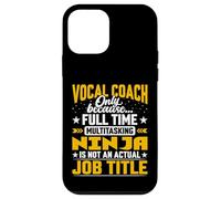Vocal Coach Job Title Funny Vocal Instructor Trainer Teacher Case for iPhone 12 mini