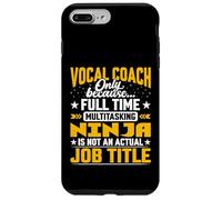 Vocal Coach Job Title Funny Vocal Instructor Trainer Teacher Case for iPhone 7 Plus/8 Plus