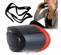 Vocal Mute for Singers - Noise Reduction, 150 g Weight, Quiet Exercise Device, Acoustic Insulation Muzzle for Indoor Use, Black Latex Hardware, Voice Mute | Sound Absorber