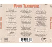 VOCAL TEAMWORK: RARE OPERATIC ENSEMBLES NEW CD