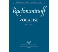 Vocalise Op. 34, no 14 (Piano Solo)