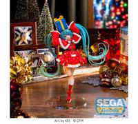 Vocaloid Figurine Hatsune Miku Luminasta Christmas 2024 Ver Sega